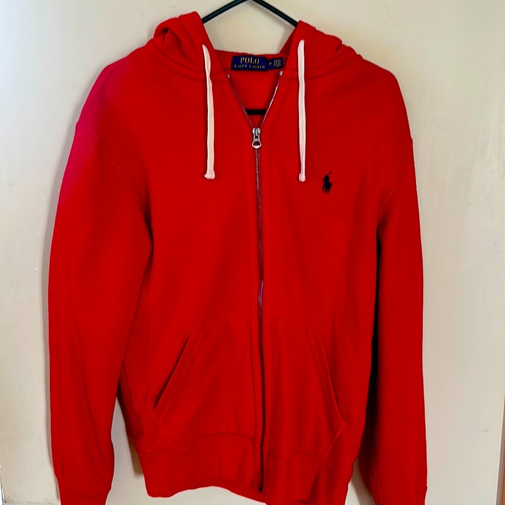 Polo Ralph Lauren full zipper men’s sweatshirt size Medium